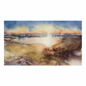 Watercolour Low Tide - Archival Print