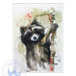 Wildlife Ink - Racoon 1